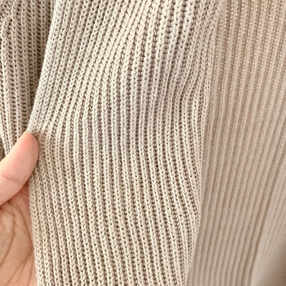 H&M beige duster cardigan size XS - Picture 4 of 7